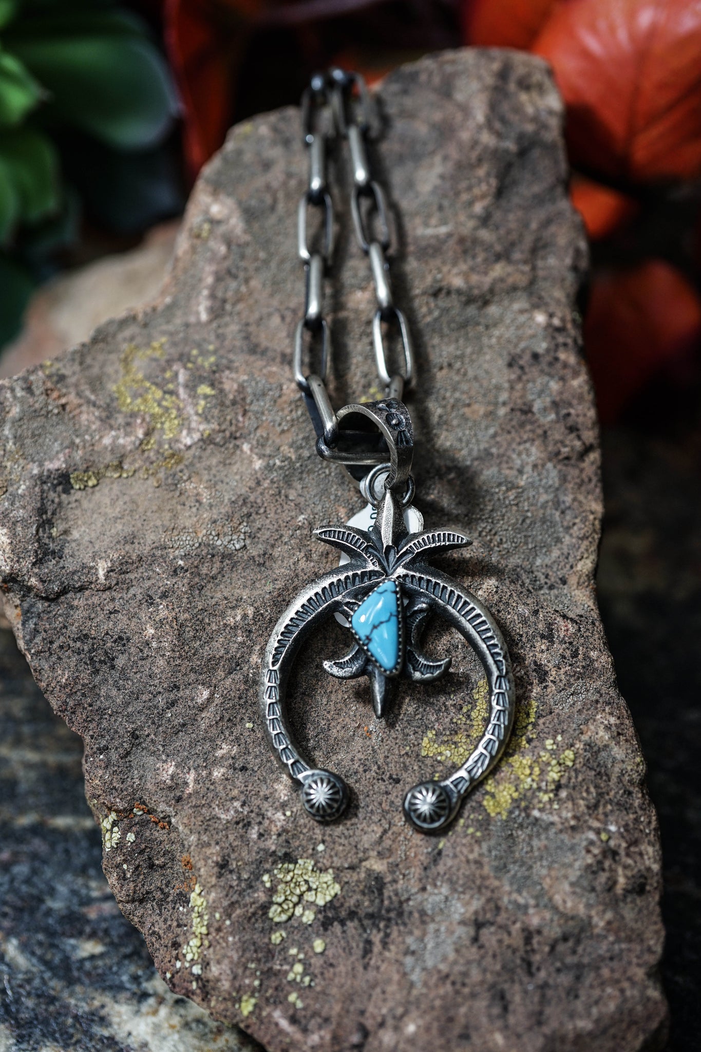 Naja Turquoise Pendant