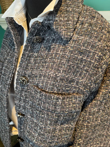 Esqualo Jacket Tweed w/Fancy Buttons