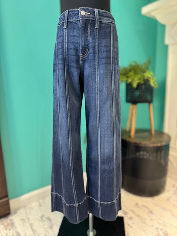 KanCan High Rise Wide Leg Jean
