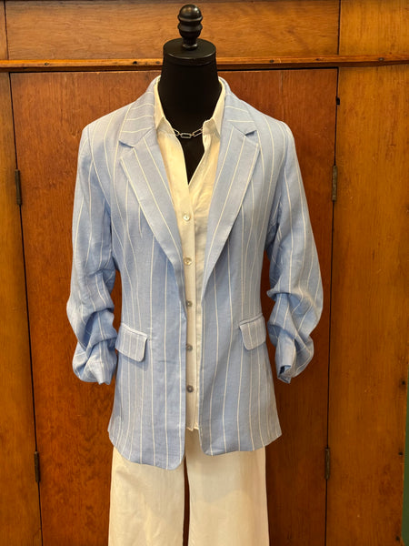 Esqualo Blazer Linen Stripe