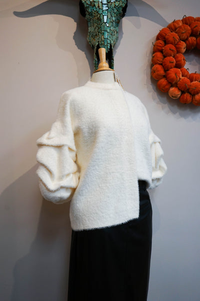 Joseph Ribkoff Knit Fluff Jacket