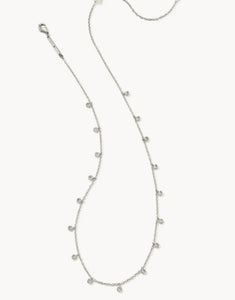 Kendra Scott Amelia Chain Necklace in Silver