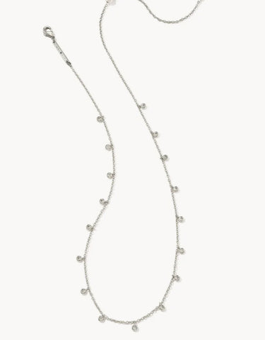 Kendra Scott Amelia Chain Necklace in Silver
