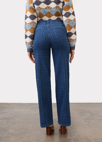 Pull-On Straight Leg Denim