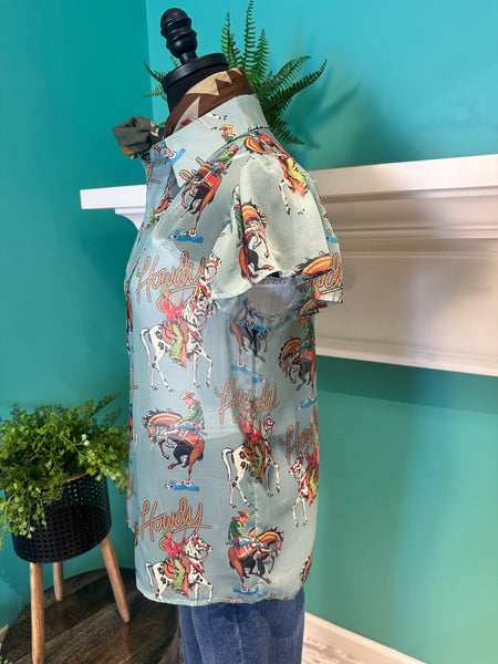 Howdy Flutter Sleeve Top