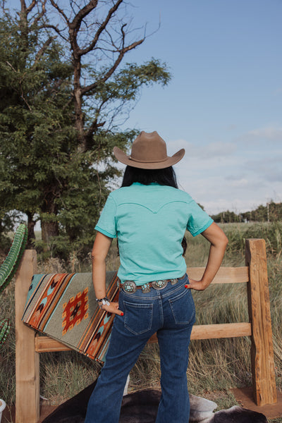 Double D Ranch Support Western Fashion Top