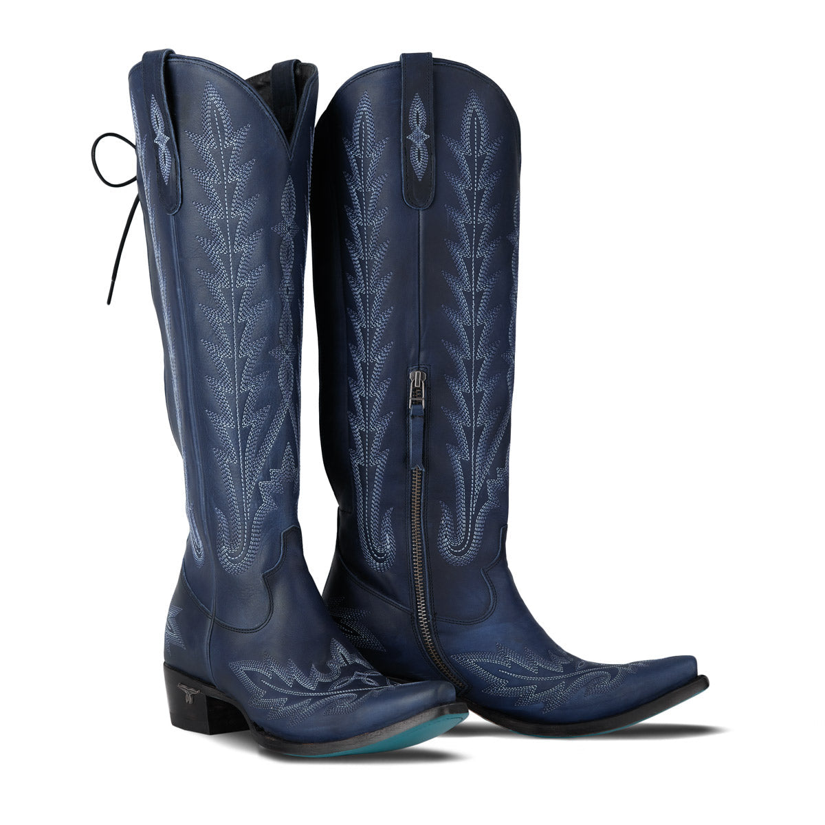 Lane Boots Lexington Knee High Boot in Midnight Navy