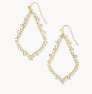 Kendra Scott Sophee Drop Earrings in Gold & Silver