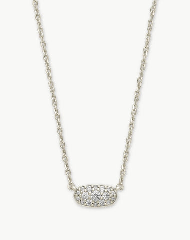 Kendra Scott Grayson Pendant in Rhodium