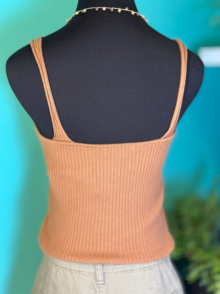 Body Hugger Ribbed Top