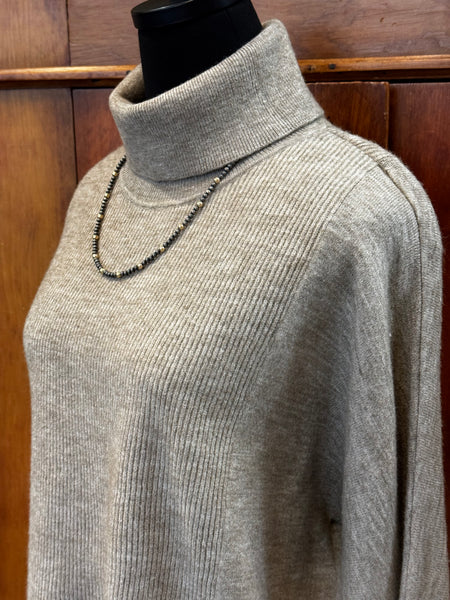 Turtleneck Knit Sweater