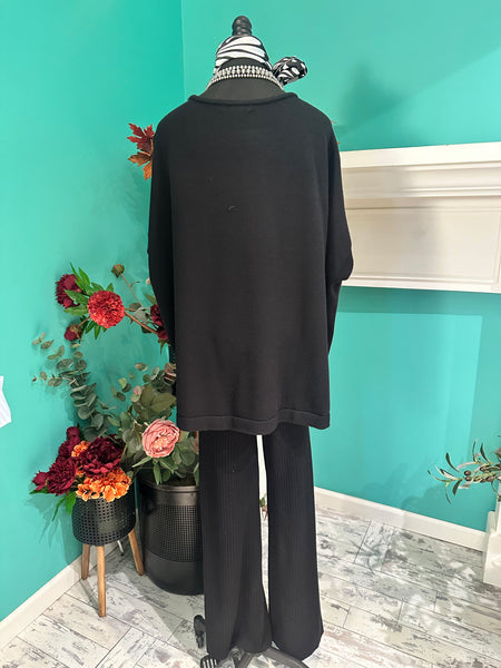 Liverpool 1/2 Sleeve Boat Neck Dolman Sweater