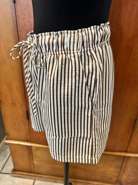 Patch Pocket Drawstring Shorts