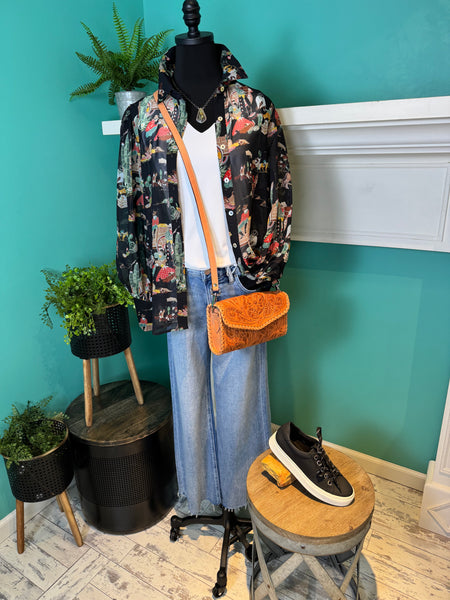 Wagon Chiffon Top