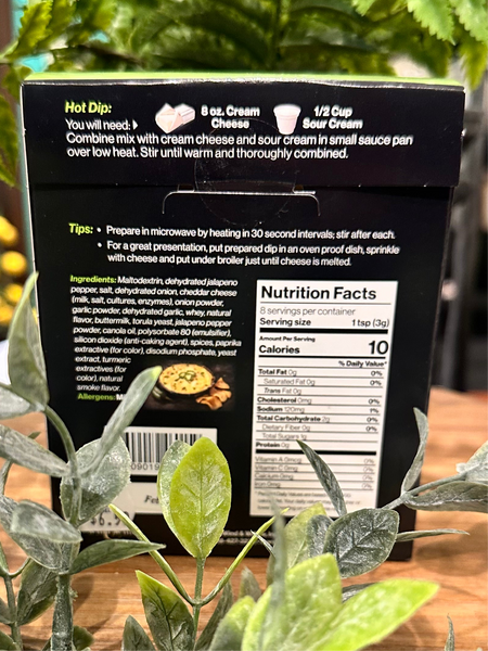 Wind & Willow Jalapeño Popper Hot Dip Mix