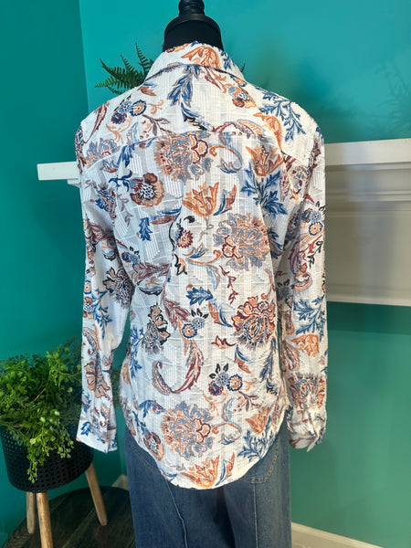 FDJ Fall Floral Shirt