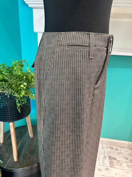 Liverpool Wide Leg Crop Knit Pant