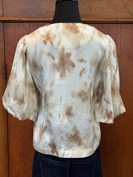 Esqualo Balloon Sleeve Blouse