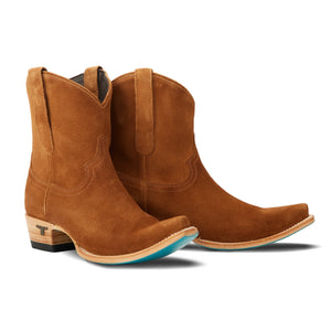Lane Boots Emma Jane Bootie Toffee Suede