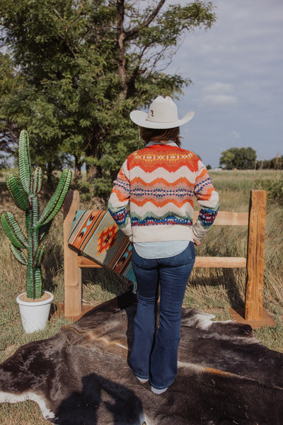 Pendleton Raglan Sleeve Graphic Sweater