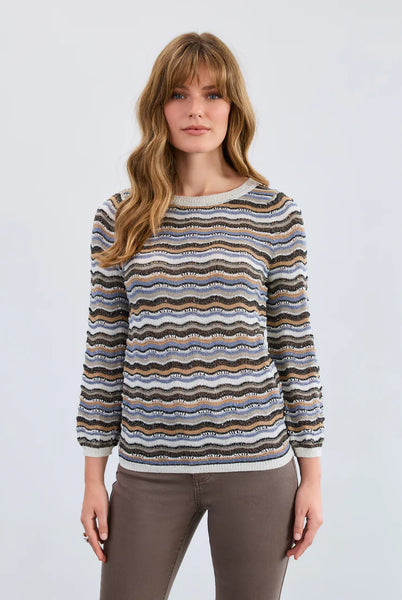 FDJ Wave Stitch Sweater