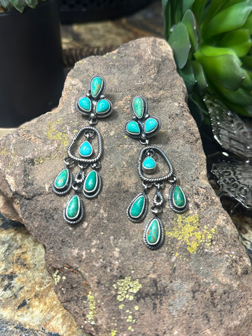 SWS The Twist Turquoise Post Earring