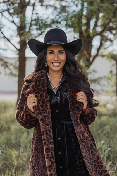Joseph Ribkoff Faux Leopard Coat