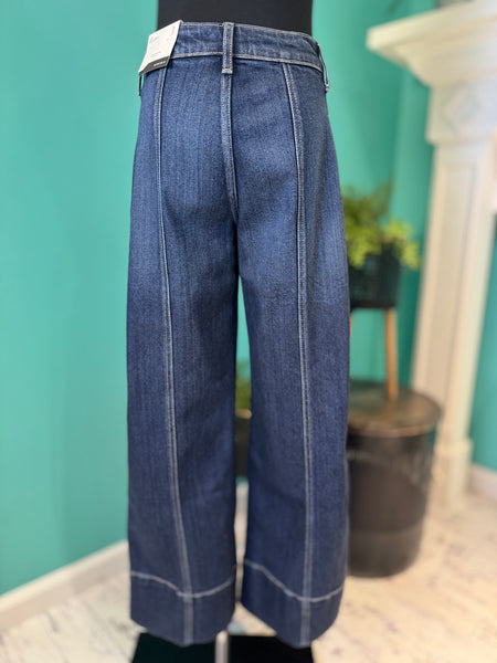 KanCan High Rise Wide Leg Jean