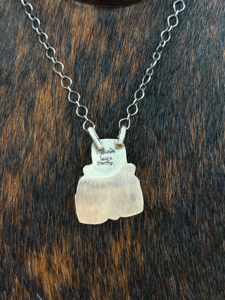 3 Stone Turquoise Necklace