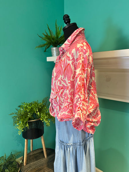 Easel Palazzo Wide Leg Pant