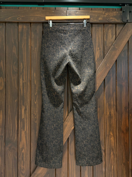 Joseph Ribkoff Pull On Textured Flare Pants