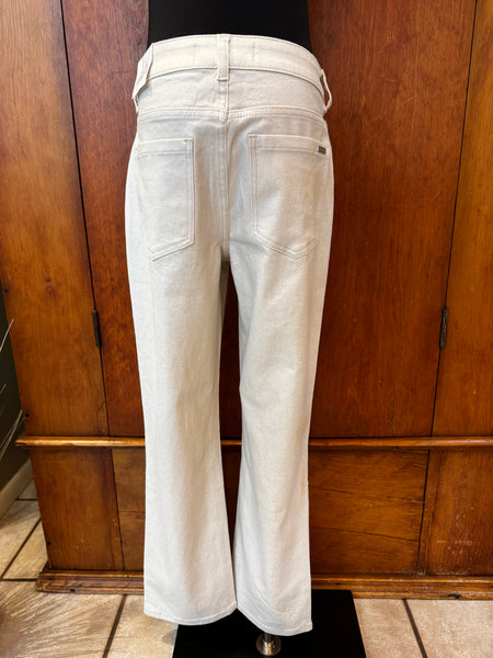 Metallic Classic Straight Pants
