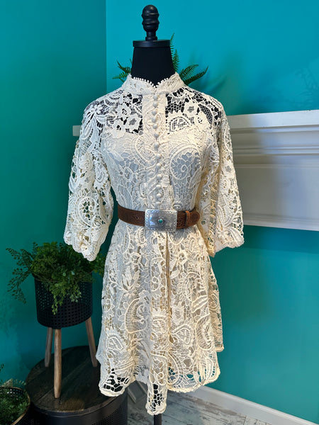 Lace Mini Dress