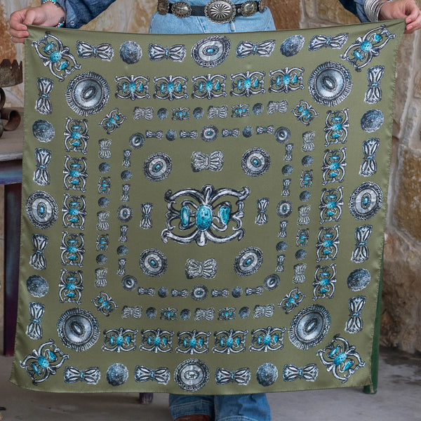 Fringe Scarves- Turqs and Conchos