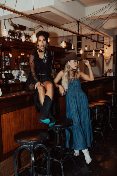 The Western Maxi Dress