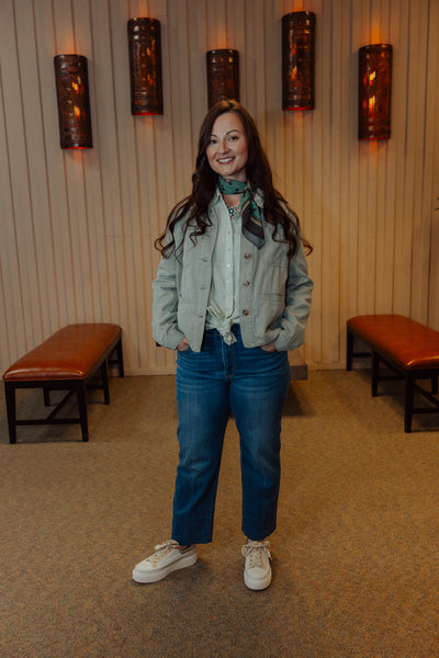 Liverpool Kennedy Crop Straight Jean