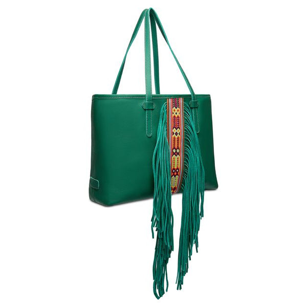 Consuela Breezy Fringe in Teal