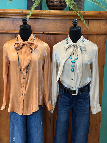 Belle Tie Long Sleeve Shirt