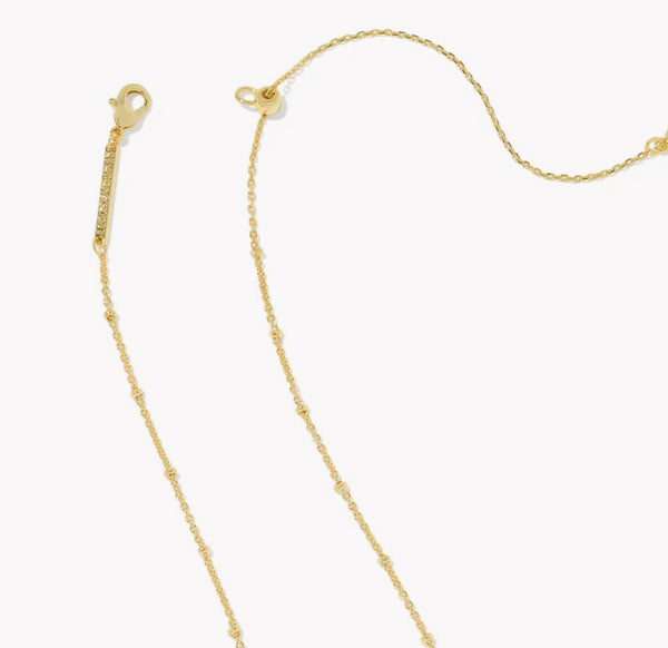 Kendra Scott Mini Abbie Pendant in Gold