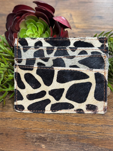 Cowhide Credit Card Wallet
