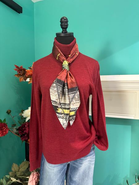 Pendleton Merino T-Neck Sweater