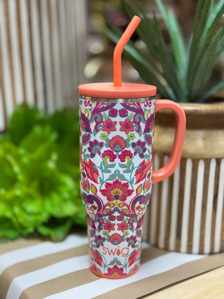 SwigLife Flourish 40oz Mega Mug
