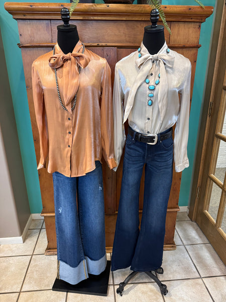 Belle Tie Long Sleeve Shirt
