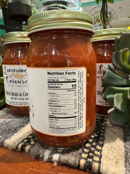 Cummings Carousel’s Black Bean & Corn Salsa