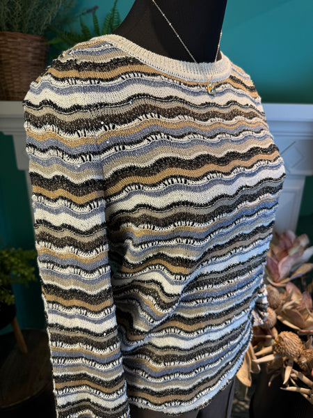 FDJ Wave Stitch Sweater