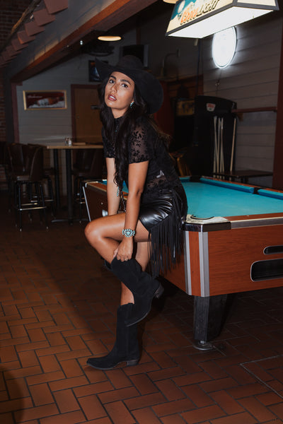 Rodeo Revival Fringe Short