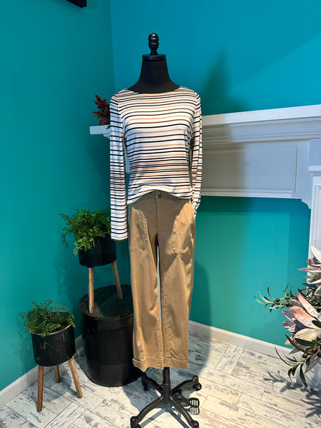 Liverpool Utility Crop W/Tab Pant