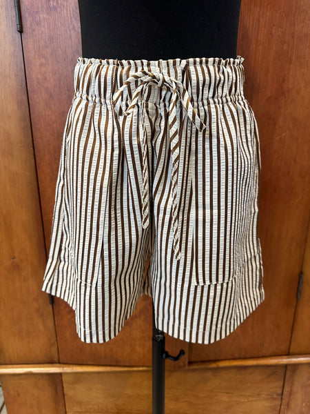 Patch Pocket Drawstring Shorts
