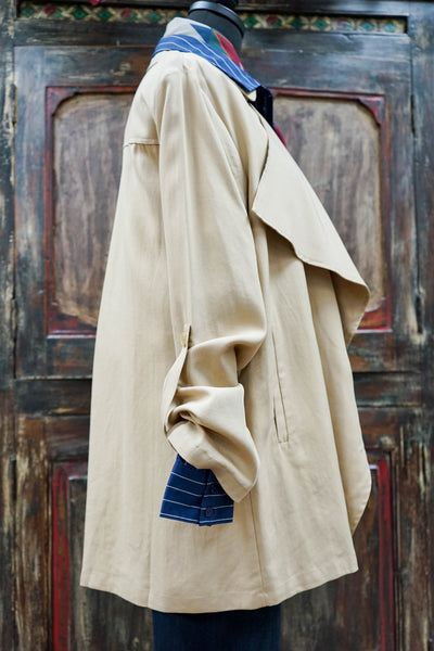 Open Front Trench Jacket