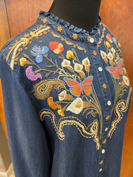 Johnny Waffle Neck Shirt